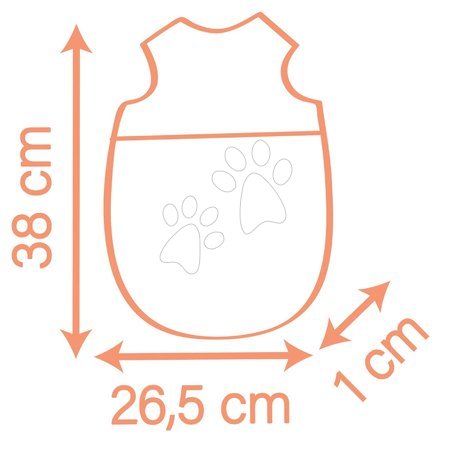Puppenzubehör - Schlafsack für 42 cm Puppe  Sleep Sacks Soft Baby Nurse Smoby - 3