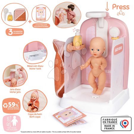 Baby Nurse | Seite 3 - Badezimmer mit funktionierender Dusche für Puppen Shower Soft Baby Nurse Smoby_1