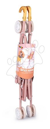 Puppenwagen ab 18 Monaten - Kinderwagen Golfwagen faltbar Faltbarer Kinderwagen Weiche Baby-Pflege Smoby - 18