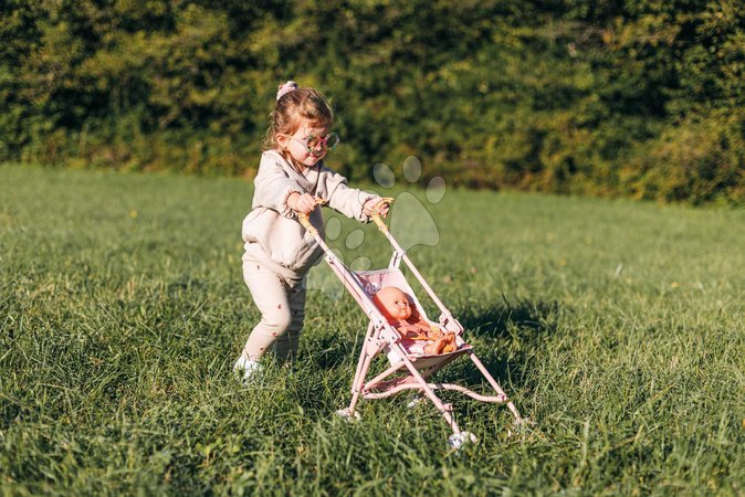 Puppenwagen ab 18 Monaten - Kinderwagen Golfwagen faltbar Faltbarer Kinderwagen Weiche Baby-Pflege Smoby - 16