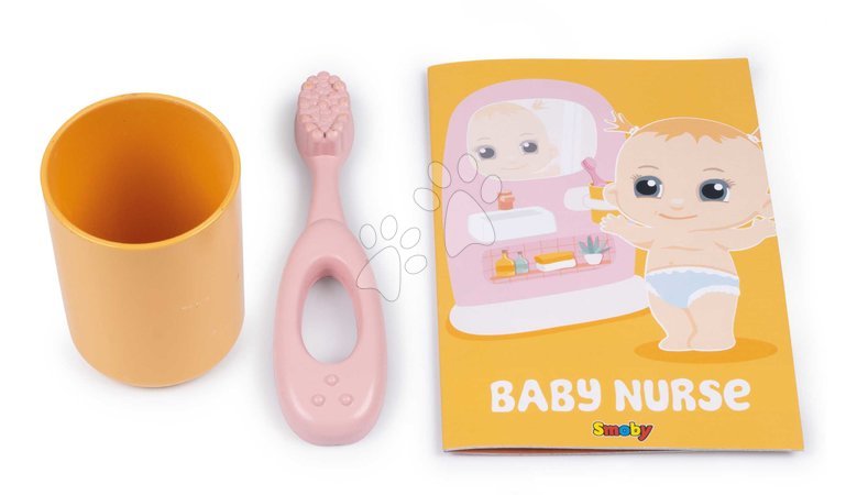 Puppenhäuser - Puppen-Badezimmer mit Toilette Toilets Soft Baby Nurse Smoby - 2