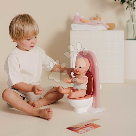 Puppenhäuser - Puppen-Badezimmer mit Toilette Toilets Soft Baby Nurse Smoby - 8