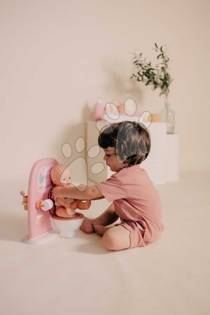 Puppenhäuser - Puppen-Badezimmer mit Toilette Toilets Soft Baby Nurse Smoby - 15