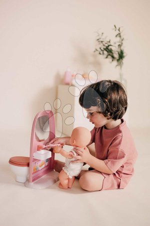 Puppenhäuser - Puppen-Badezimmer mit Toilette Toilets Soft Baby Nurse Smoby - 20