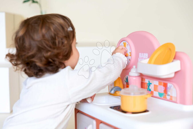 Puppenhäuser - Küchenherd für Puppen Baby Nurse Kitchen Smoby - 9