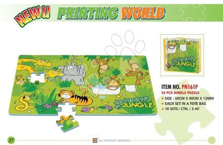 Puzzle din burete - Puzzle din burete Jungle Lee_1