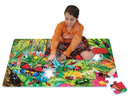 Puzzle iz pene - Puzzle 54 ks Insect - hmyz 60*90*1,2 cm - 1