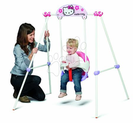 Hojdačky - Hojdačka Hello Kitty Portique Baby Smoby - 4