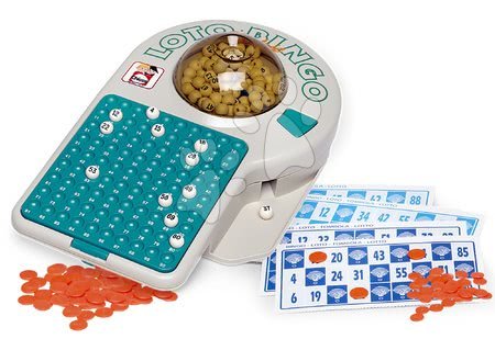 Jocuri de societate în limbi străine - Joc de societate electronic Lotto Bingo 24 Educa - 1