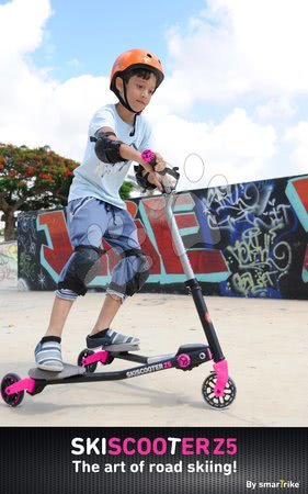 Koloběžky pro mládež - Koloběžka SkiScooter lyžování na silnici smarTrike - 2