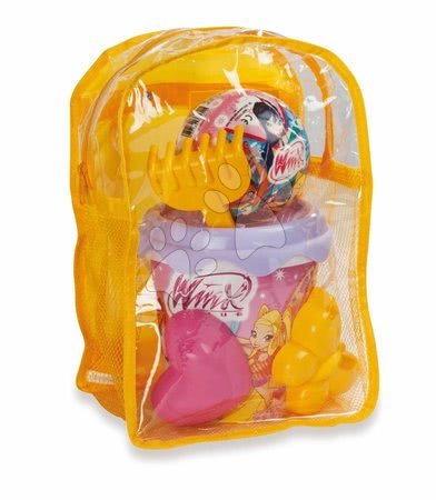 Staré položky - Set do písku v batůžku s míčkem Winx Smoby - 1