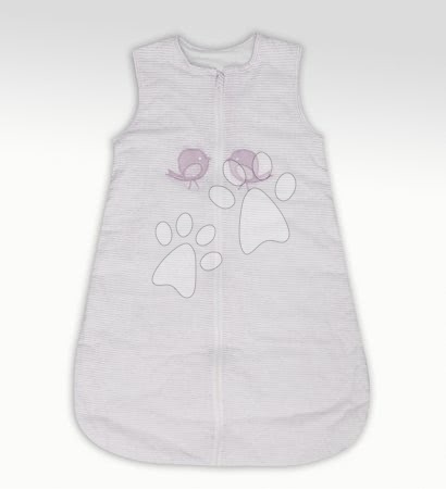 Dojčenské oblečenie - Spací vak pre bábätká Classic toTs-smarTrike ružové vtáčiky 100% jersey bavlna od 0 mesiacov