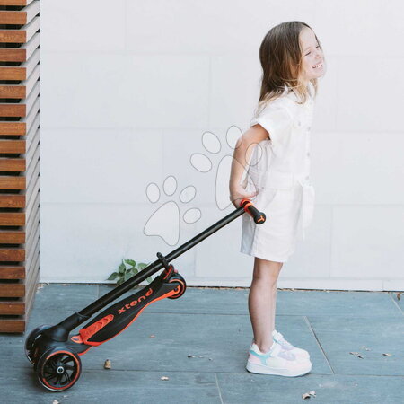 Háromkerekű rollerek - Háromkerekű roller kihúzható lábtartóval Xtend Orange Scooter smarTrike - 13
