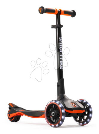 Háromkerekű rollerek - Háromkerekű roller kihúzható lábtartóval Xtend Orange Scooter smarTrike - 2