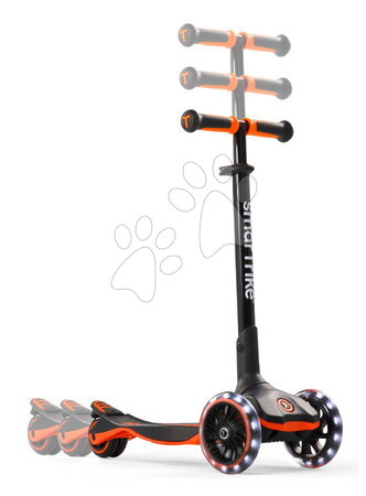 Háromkerekű rollerek - Háromkerekű roller kihúzható lábtartóval Xtend Orange Scooter smarTrike - 5