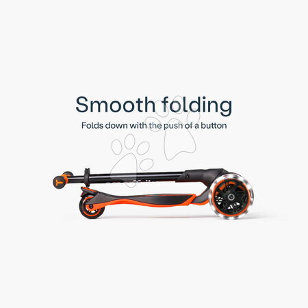 Háromkerekű rollerek - Háromkerekű roller kihúzható lábtartóval Xtend Orange Scooter smarTrike - 12