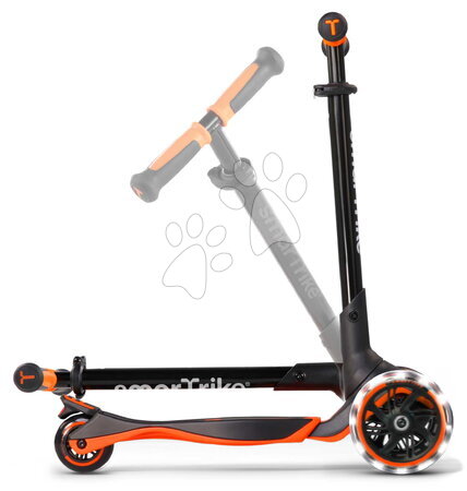 Háromkerekű rollerek - Háromkerekű roller kihúzható lábtartóval Xtend Orange Scooter smarTrike - 8