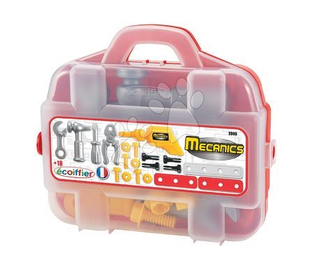 Dětská dílna a nástroje - Kufřík s nářadím Mecanique Écoiffier
