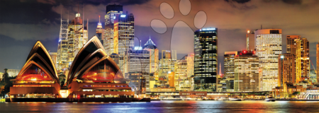 Panorama puzzle - Puzzle Panorama Sydney At Night Educa - 1