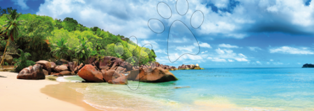 Staré položky - Puzzle panorama Mahe Island Seychelles Educa - 1
