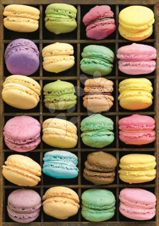 Puzzle 1000 dílků - Puzzle Macarons Educa - 1