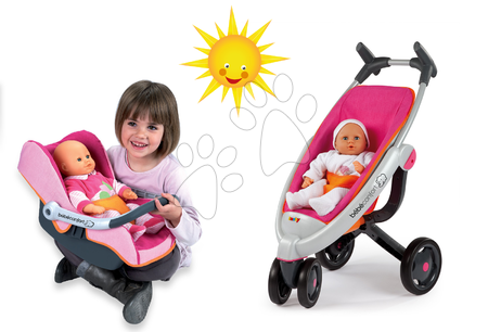 Kolica za lutke setovi - Set kolica za dvije lutke Maxi Cosi & Quinny Smoby - 13