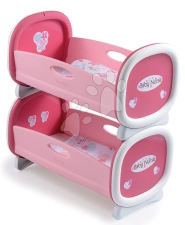 Postýlky a kolébky pro panenky - Kolébka pro dvě panenky do 42 cm Baby Nurse Smoby - 5