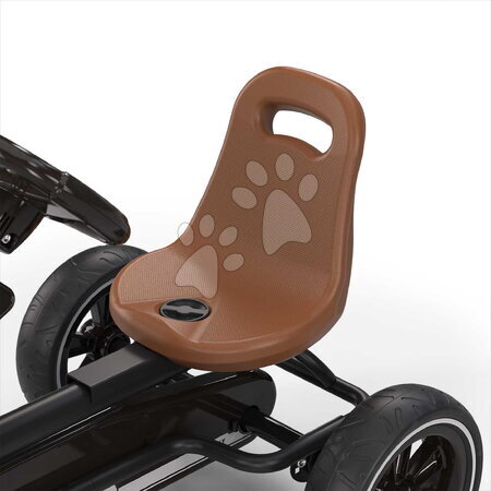 Go Kart - Motokára na šliapanie Go Kart Foxy Espresso Black Exit Toys - 3