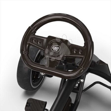 Go Kart - Motokára na šliapanie Go Kart Foxy Espresso Black Exit Toys - 4