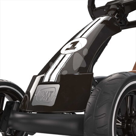 Go Kart - Motokára na šliapanie Go Kart Foxy Espresso Black Exit Toys - 6