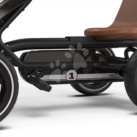 Go Kart - Motokára na šliapanie Go Kart Foxy Espresso Black Exit Toys - 7