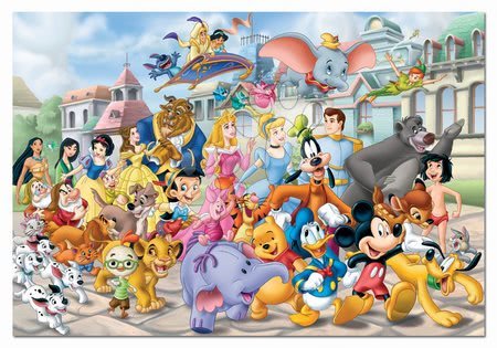 Puzzle 1000 dílků - Puzzle Disney Parade Educa - 1