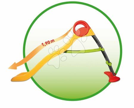 Neaktívna Staré položky - SMOBY 310141 Šmyklavka s kovovou konštrukciou Dual Garden, UV FILTER, 223*87*115 cm - 4