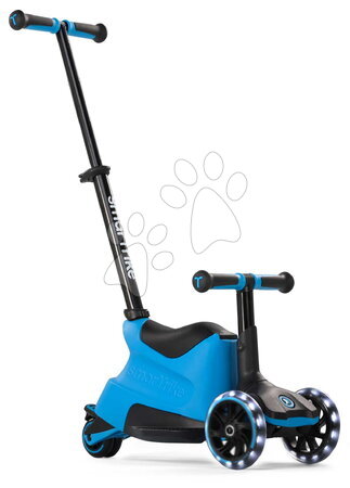 Превозни средства за деца - Скутер и тротинетка 2в1 с LED колела Xtend Scooter Ride-on Blue smarTrike