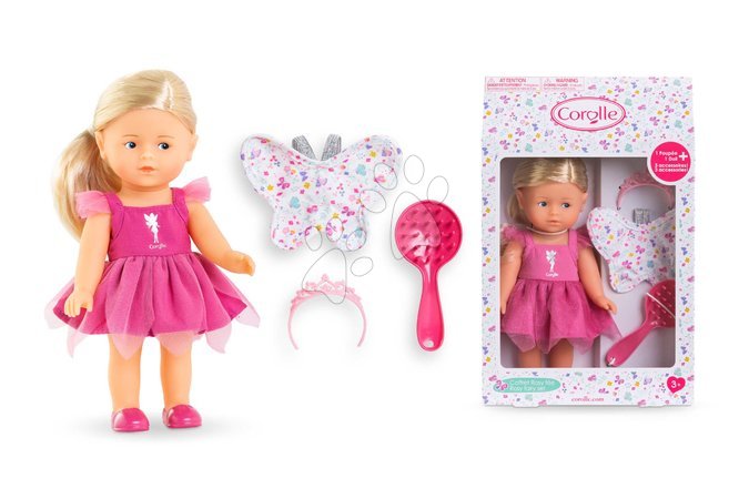 Panenky od 3 let - Bábika Rosy Fairy Set Mini Corolline Corolle - 8