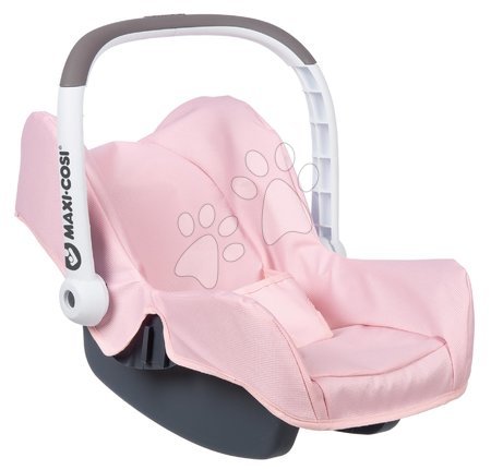 Kočíky pre bábiky - Autosedačka Powder Pink Maxi Cosi&Quinny Smoby