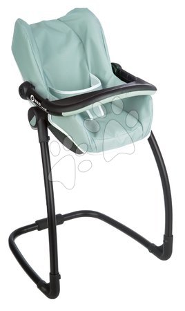 Păpuși - Scaun de masă cu scaun auto și leagăn Maxi Cosi Seat+High Chair Sage Smoby_1