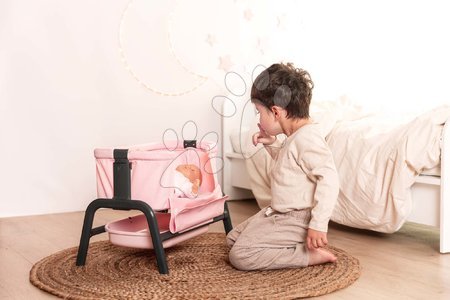 Łóżeczka i kołyski dla lalek - Łóżeczko Powder Pink Maxi-Cosi&Quinny Co Sleeping Bed Smoby - 8