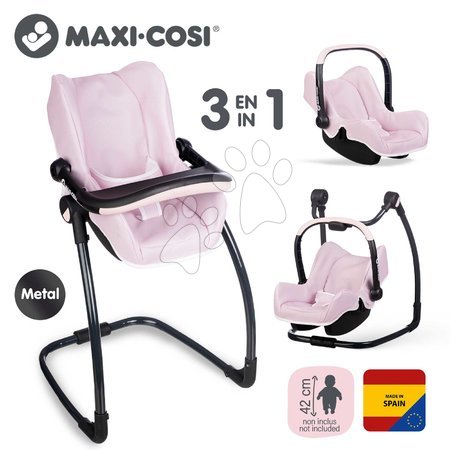 Maxi-Cosi Quinny - Hochstuhl mit Schaukel und Autositz Highchair Pink Maxi-Cosi & Quinny Smoby_1
