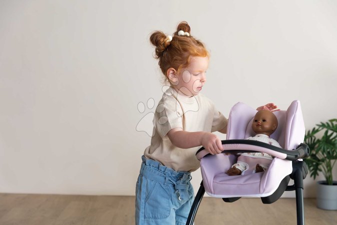 Puppenhochstühle - Hochstuhl mit Schaukel und Autositz Highchair Pink Maxi-Cosi & Quinny Smoby - 7
