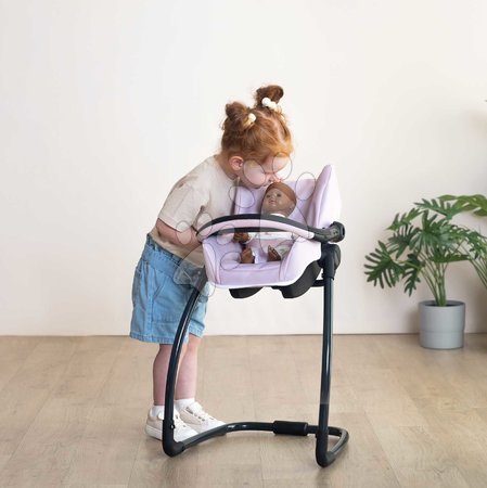 Puppenhochstühle - Hochstuhl mit Schaukel und Autositz Highchair Pink Maxi-Cosi & Quinny Smoby - 8