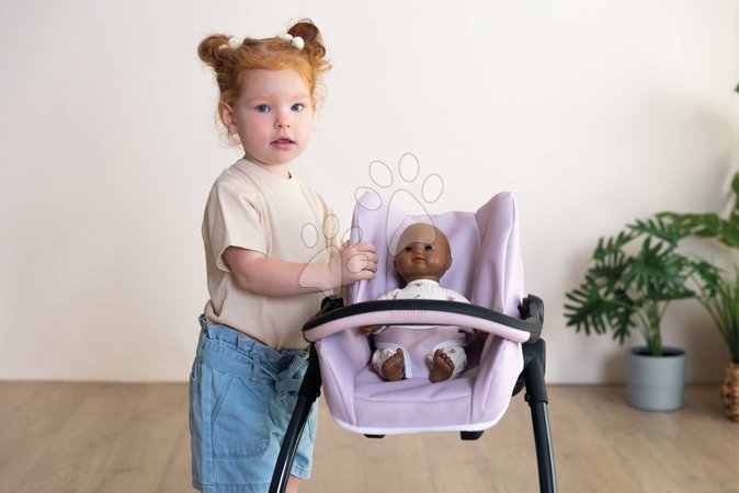 Puppenhochstühle - Hochstuhl mit Schaukel und Autositz Highchair Pink Maxi-Cosi & Quinny Smoby - 10