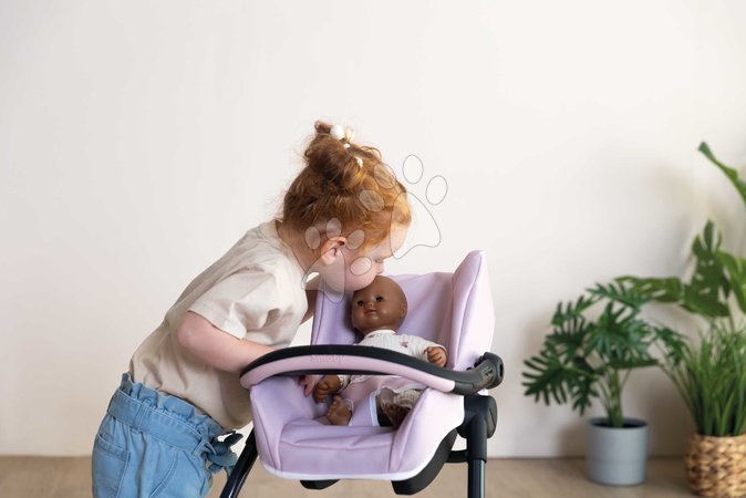 Puppenhochstühle - Hochstuhl mit Schaukel und Autositz Highchair Pink Maxi-Cosi & Quinny Smoby - 11