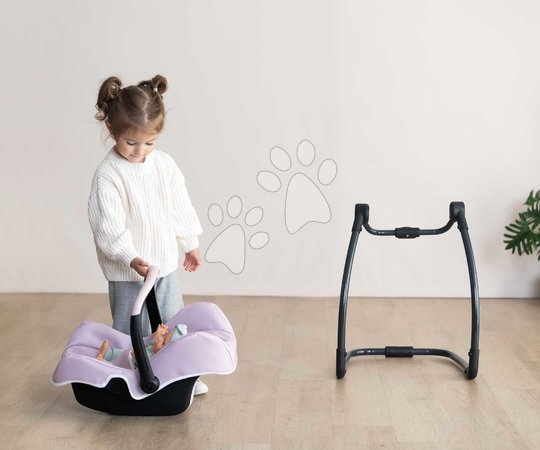 Puppenhochstühle - Hochstuhl mit Schaukel und Autositz Highchair Pink Maxi-Cosi & Quinny Smoby - 12