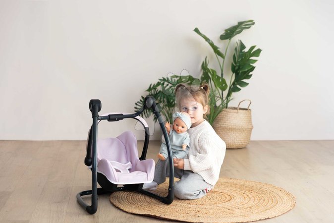 Puppenhochstühle - Hochstuhl mit Schaukel und Autositz Highchair Pink Maxi-Cosi & Quinny Smoby - 13