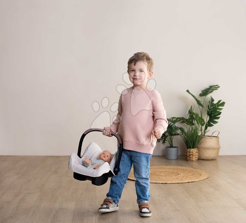 Puppenwagen ab 18 Monaten - Puppenautositz mit Sicherheitsgurt Seat Sandy Maxi-Cosi & Quinny Smoby - 12