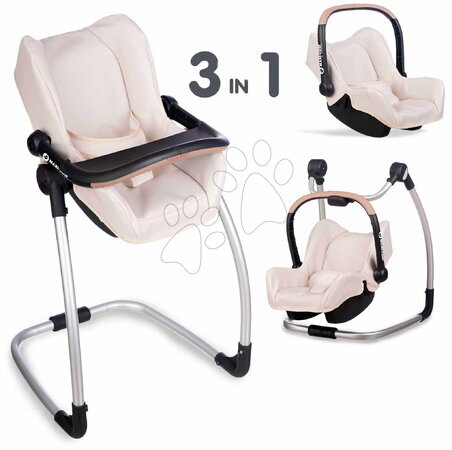 Maxi-Cosi Quinny - Jedálenská stolička s hojdačkou a autosedačkou Highchair Beige Maxi Cosi&Quinny Smoby