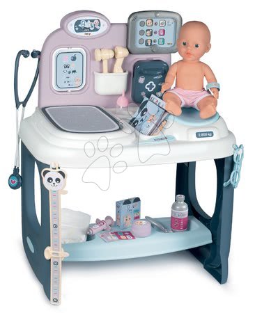 Lutke - Set kućica za lutku Large Doll's Play Center Natur D'Amour Baby Nurse Smoby_1