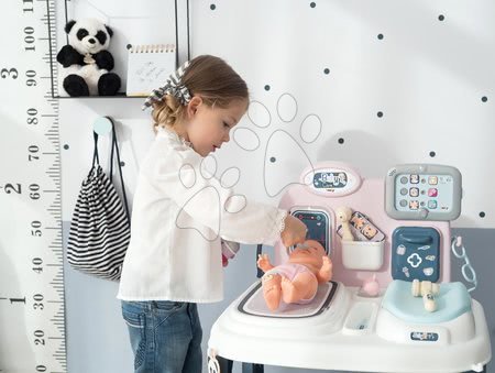 Lekárske vozíky sety - Set zdravotnícky pult pre lekára Baby Care Center Smoby_1