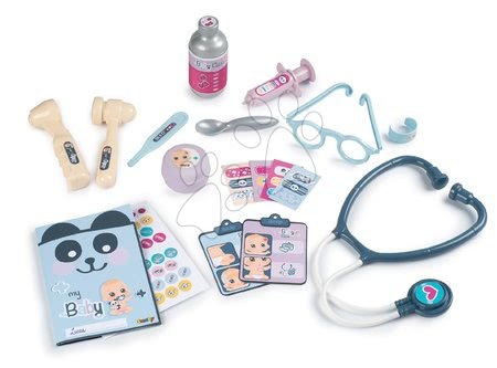 Dětské lékařské vozíky - Zdravotnický kufřík pro sestřičku Baby Care Smoby_1